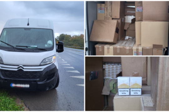 Po garso filtrais – tūkstančiai nelegalių cigarečių: vertė siekia daugiau nei 112 tūkst.