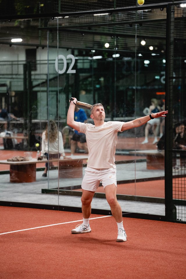 „Pro X Padel“ turnyrų serijos vadovas Paulius Stoškus. <br> L.Kodžio nuotr.