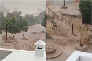 Potvynis skandino dar vieną Ispanijos kurortą: „Buvo siaubinga“