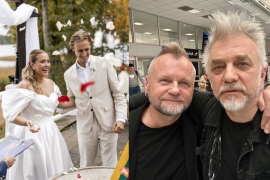 Savaitės blykstėse – Ž. Žvagulio ir I. Starošaitės sūnaus vestuvės bei netikėtas A. Mamontovo ir Samo susitikimas