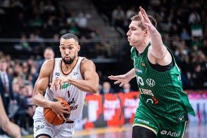 „Žalgirio“ duobė tęsiasi – po pralaimėjimų Eurolygoje kauniečius LKL patiesė ir „Lietkabelis“