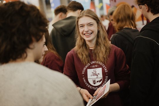Prasidėjo virš 500 paskaitų siūlantis VU renginys „Studentas vienai dienai“: registracija į užsiėmimus dar vyksta