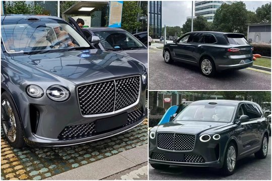 Variantas tikrai neįprastas: Kinijos dulkių siurblių gamintojas atkūrė „Bentley Bentayga“