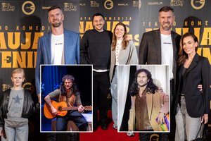 Vilniuje įvykusi premjera sudomino būrį žinomų veidų: scenoje – sunkiai atpažįstamas V. Baumila