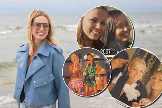 I. Martinkėnaitė paviešino dar niekur nematytus archyvinius „Šeškių“ kadrus: kolegėms siunčia žinutę