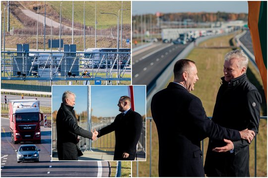 Oficialu – atidarytas rekonstruotas automagistralės „Via Baltica“ ruožas: atvyko ir Lietuvos bei Lenkijos prezidentai