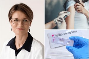 COVID-19 vakcina: gydytoja atsakė, ar saugu vienu metu skiepytis ir nuo gripo