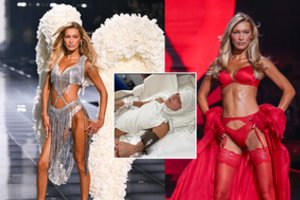 Gerbėjai sunerimo dėl B. Hadid sveikatos: per „Victoria’s Secret“ mados šou ji vos paėjo
