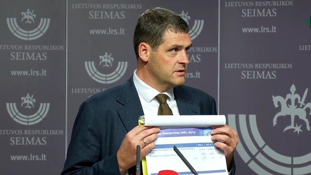 „D. Šakalienė turėjo tai žinoti“: R. Žemaitaitis Seime demonstravo įrodančius dokumentus