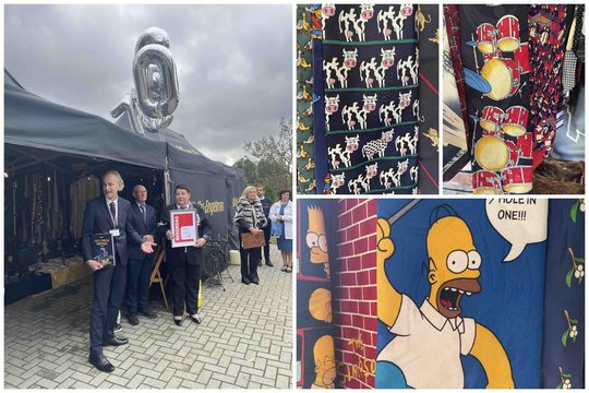 Darbėniškiai 25-erius metus kaupė kaklaraiščių kolekciją: iki pasaulio rekordo pritrūko labai nedaug