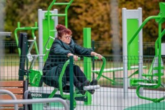 Aleksoto bendruomenei džiugi žinia: atnaujintas Antakalnio parkas