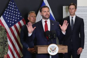 JAV nenurodo termino, iki kada „Hamas“ turi nusiginkluoti