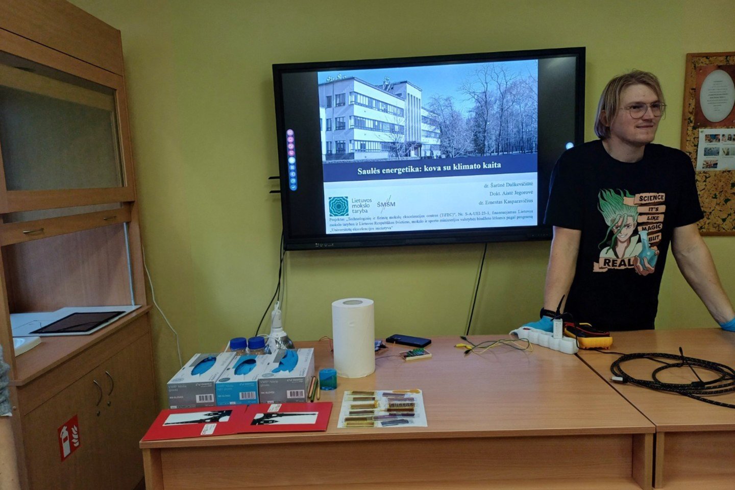 Eksperimentai iš uogų.<br> KTU nuotr.