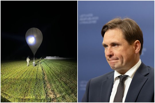 Po masinio balionų skrydžio iš Baltarusijos – V. Vitkausko perspėjimas: „Reikia žiūrėti į blogiausią scenarijų“