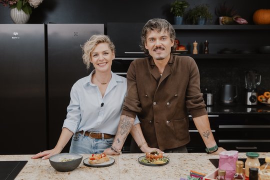 Liucina Rimgailė virtuvėje vyrą Tadą Rimgailą mokė meilės kalbos