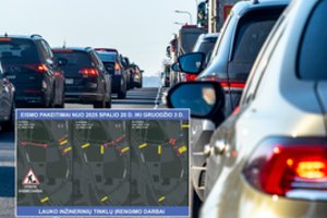 Iki pat gruodžio dalyje Vilniaus ribos eismą: vairuotojams pateikia detalią schemą
