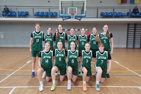 Kaune – pirmoji stovykla, skirta pasirengti artėjančiam U16 Europos merginų čempionatui