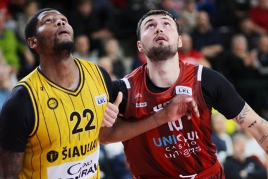 KMT mūšyje – tvirta „Juventus“ pergalė prieš šiauliečius