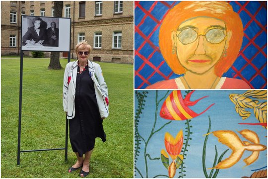 Į dailės studiją pacientus kviečianti psichiatrė: kartais ligoniai piešia it žymiausi dailininkai