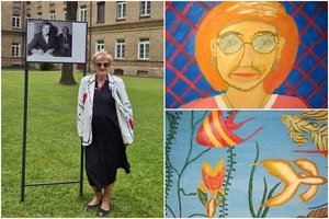 Į dailės studiją pacientus kviečianti psichiatrė: kartais ligoniai piešia it žymiausi dailininkai