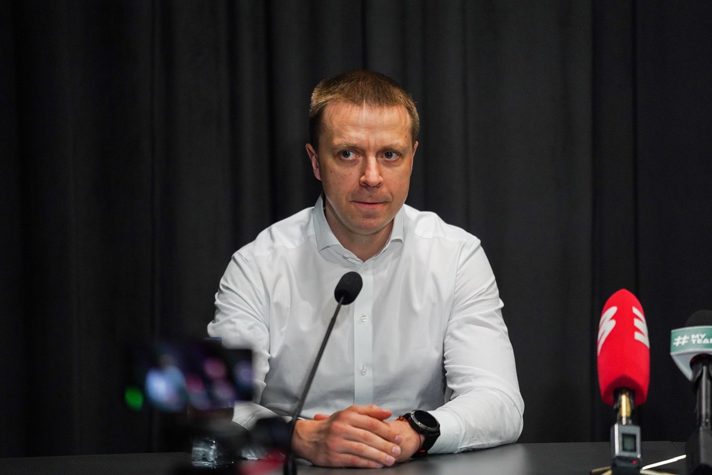 Eurolygos generalinis direktorius Paulius Motiejūnas<br>G.Bitvinsko nuotr.