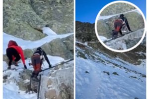 Po į kalnus kopusių tėvų atsako neatlaikė ir gidas: „Peržengia bet kokias ribas“