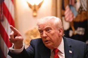 Iš D. Trumpo – sarkastiška reakcija į V. Putino pareiškimą