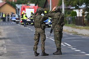 Netoli Lenkijos poligono – sudužęs mokomasis dronas
