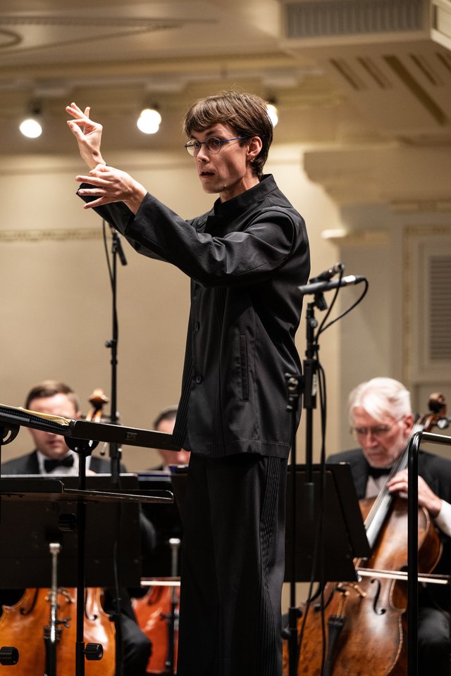 „Gaidos“ festivalio koncerto akimirka.<br> K.Bingelio nuotr.