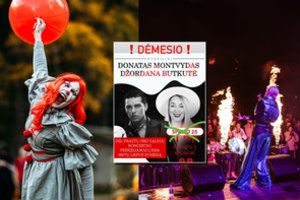 Viename didžiausių Helovino parkų – netikėtai perkeltas D. Montvydo ir Dž. Butkutės koncertas