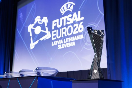 Kaune ištraukti 2026-ųjų UEFA Europos futsal čempionato burtai