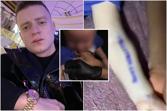 G. Nausėdą išprovokavusio baltarusio Mellstroy gerbėjai pramušė dugną: metukų vaikui išraižė tatuiruotę