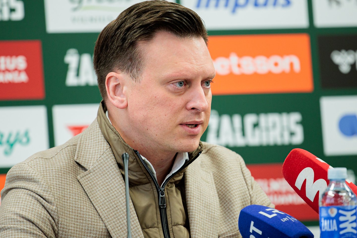 Tragiška „Žalgirio“ situacija – nauji rėmėjai bijo jungtis, Vilniaus meras kelia spaudimą dalininkams<br> V. Skaraičio nuotr.