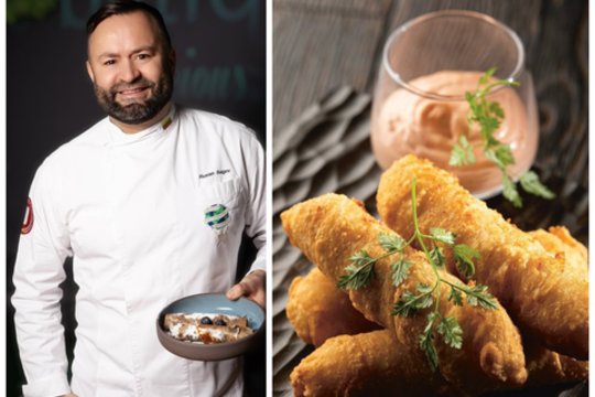 Tarsi prisiminimas iš vaikystės kiemo: R. Bolgovas dalinasi nostalgiško patiekalo interpretacija