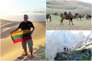 Žmonių nepaliestos dykumos ir alinantis karštis: Mongoliją aplankęs lietuvis papasakojo ir apie įspūdžius, ir apie kainas