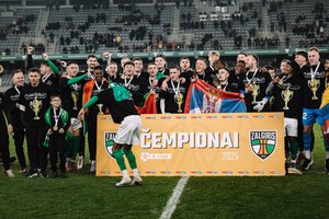 FK „Kauno Žalgirio“ kelias – nuo paskutinių vietų iki čempionų karūnos