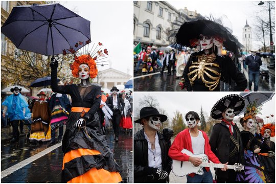Šeštadienį Vilniuje tikrai buvo, kur akis paganyti: miesto centre – vienas už kitą įspūdingesni kostiumai