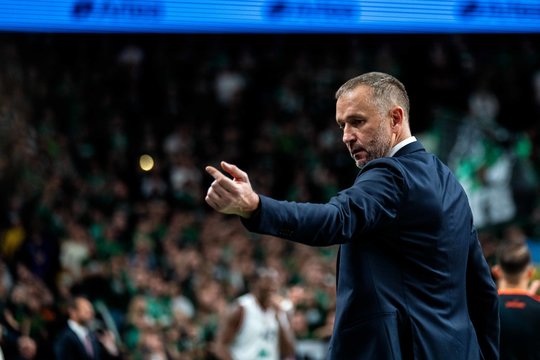 Rungtynes kaip treniruotę išnaudojęs T. Masiulis: „Gargždai“ pagal savo lygį žaidžia gerą krepšinį“