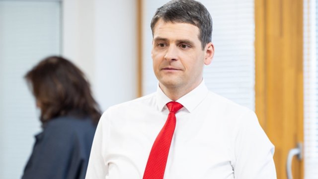 Atsakė, iki kada kultūros ministro vieta galėtų išlikti tuščia: stengiamasi užsitikrinti R. Žemaitaičio balsą