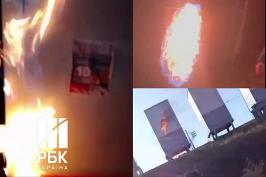 Rusijoje – padegimų „epidemija“: naikinama svarbi Rusijos logistika