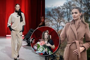 A. Kuzmickaitės kolekcijos pristatyme akį traukė R. Filejevos dukra: žengė podiumu