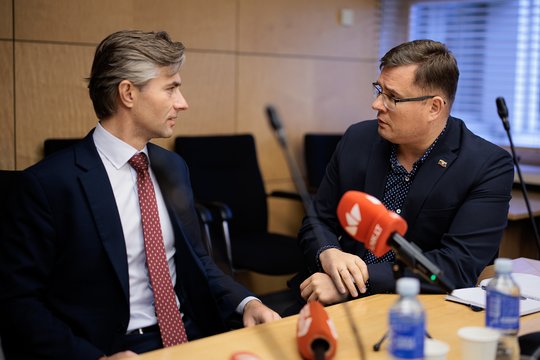 K. Budriui – L. Kasčiūno ir I. Šimonytės kirčiai dėl balionų: priminė pareigas