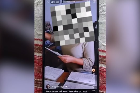 Baltarusio vairuotojo provokacija dispečerei: atsisakė bendrauti rusų kalba