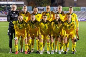 Gaila: moterų futbolo rinktinė Baltijos taurės finale nusileido Latvijai