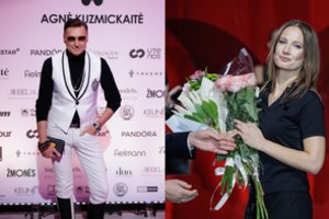 Kolekcijos pristatyme Ž. Grigaitis atskleidė paslaptį, kurią bijojo išduoti net A. Kuzmickaitei: „Vis galvojau, kaip reikės pasakyti“