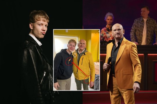 E. Kučinskas paviešino akimirką su A. Vyšniausku: ar pastebėsite vieną detalę?