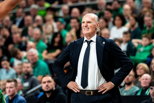 Po pralaimėjimo Kaune nusivylęs varžovų treneris: „Pasidavėme“