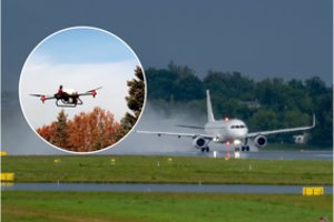 Šalia Vilniaus oro uosto buvo pastebėtas dronas: paaiškino, kas įvyko