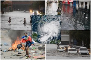 Po katastrofiško uragano Melissa – didžiulis skausmas ieškant artimųjų: tarp aukų – ir 10 vaikų