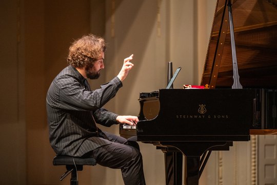 Festivalio „Gaida“ dienoraštis, šeštoji diena. Tarp mašinos ir žmogaus: A. bei L. Geniušai ir G. Prokofjevas 